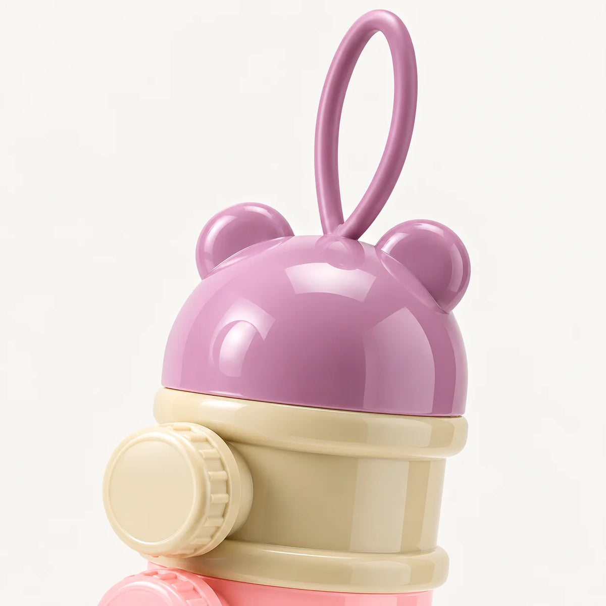 #Purple – 4 layers | FeedGo lid and handle close-up
