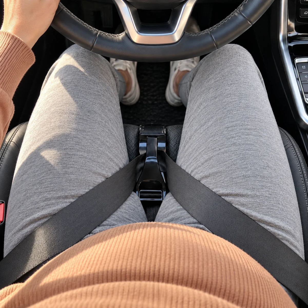 #Black | BumpComfort fitted in the car