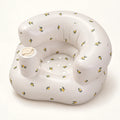 #Olive flower | NestGo inflatable baby seat, olive print