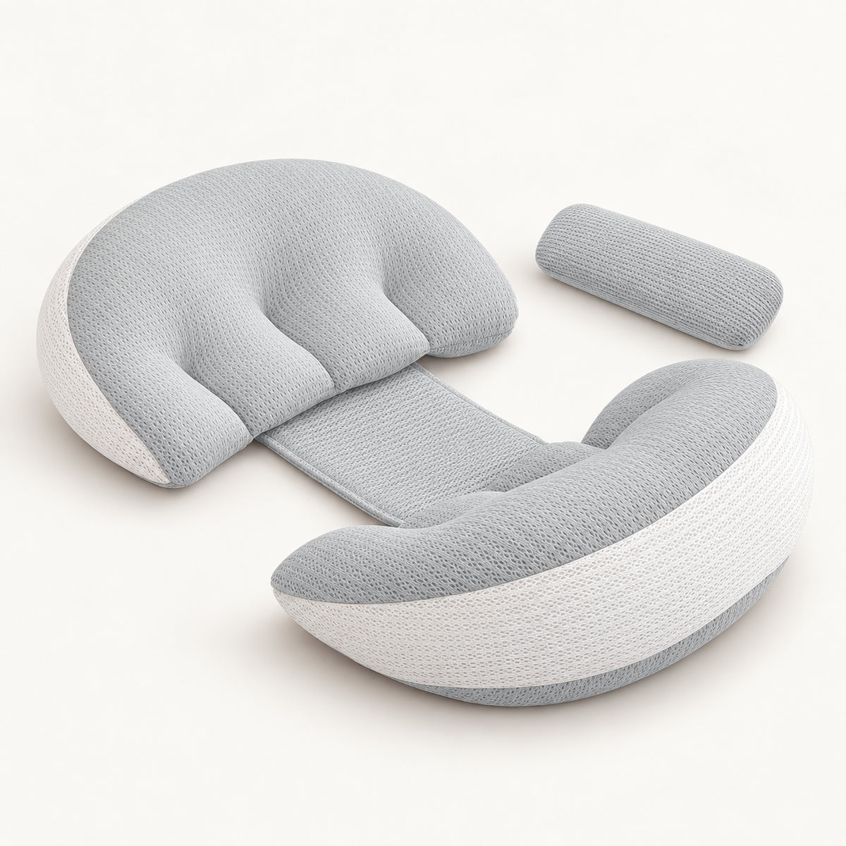 Mother Bloom SleepNest™ – Pregnancy Support Pillow Set