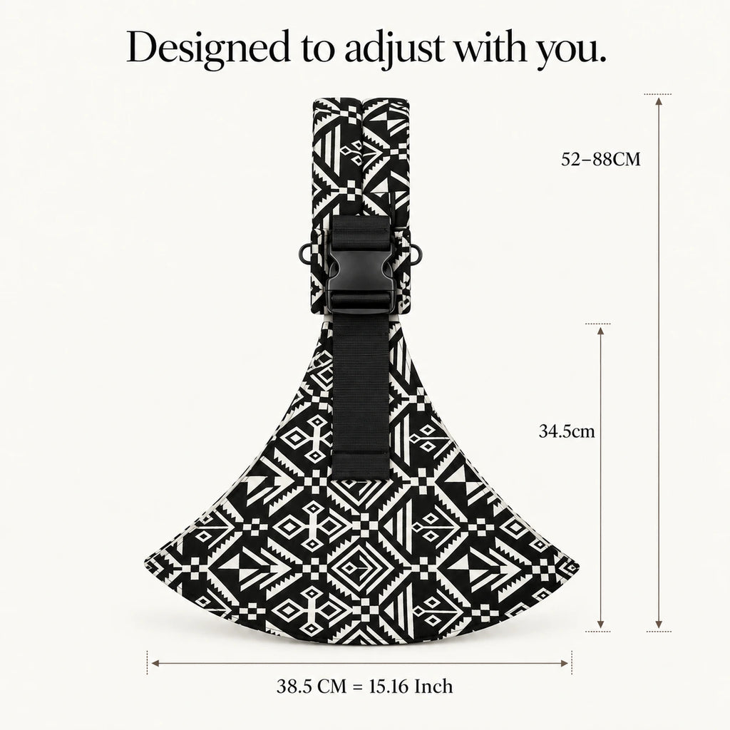 #Bonsai Black | CarrySoft Sling size guide