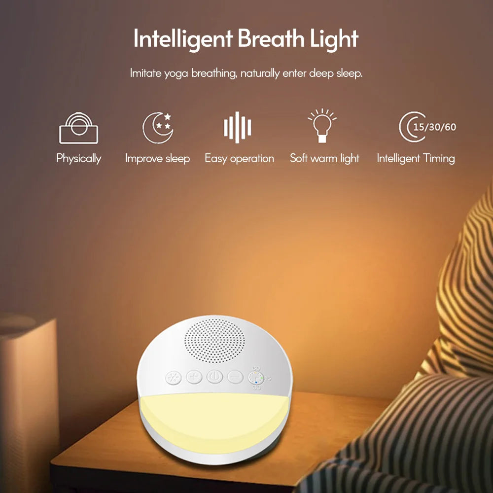 Mother Bloom DreamEase™ – Baby White Noise & Night Light