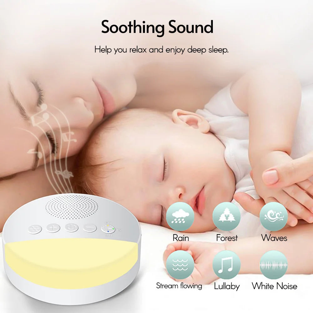 Mother Bloom DreamEase™ – Baby White Noise & Night Light