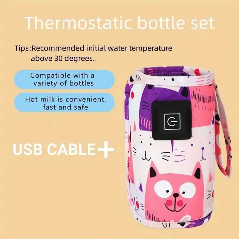 Mother Bloom WarmGo™ – USB Portable Bottle Warmer