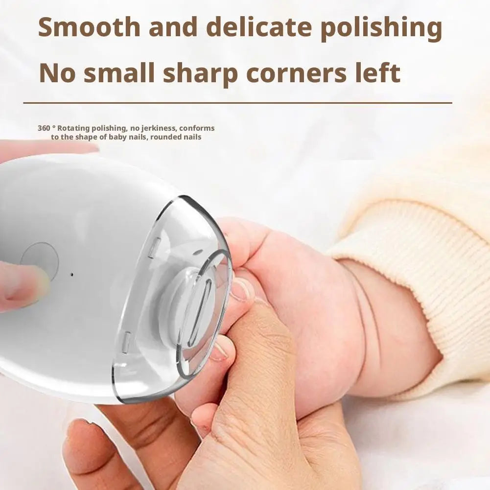 Mother Bloom NailEase™ – Gentle Electric Nail Trimmer