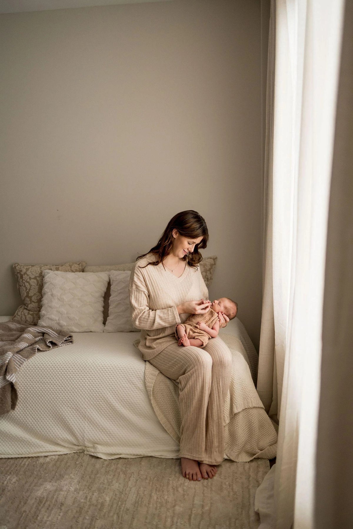 Where motherhood begins to bloom.